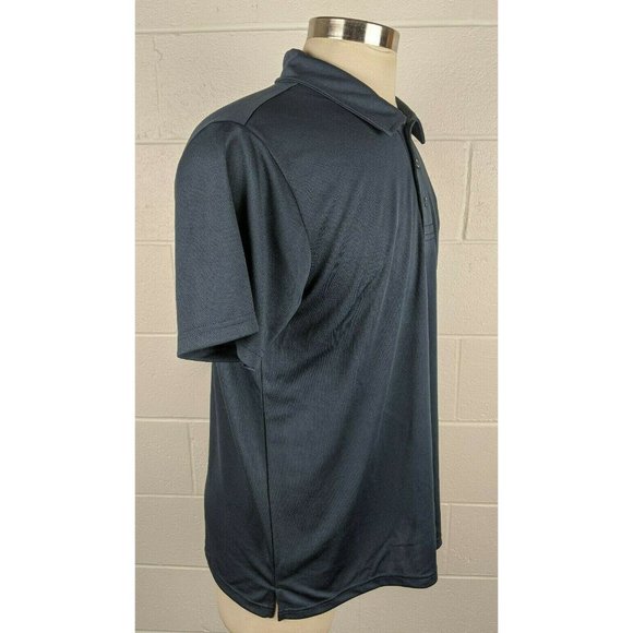 New Mens 47 Brand Michigan Wolverines Embroidered Polo Shirt Blue Large - Picture 4 of 10